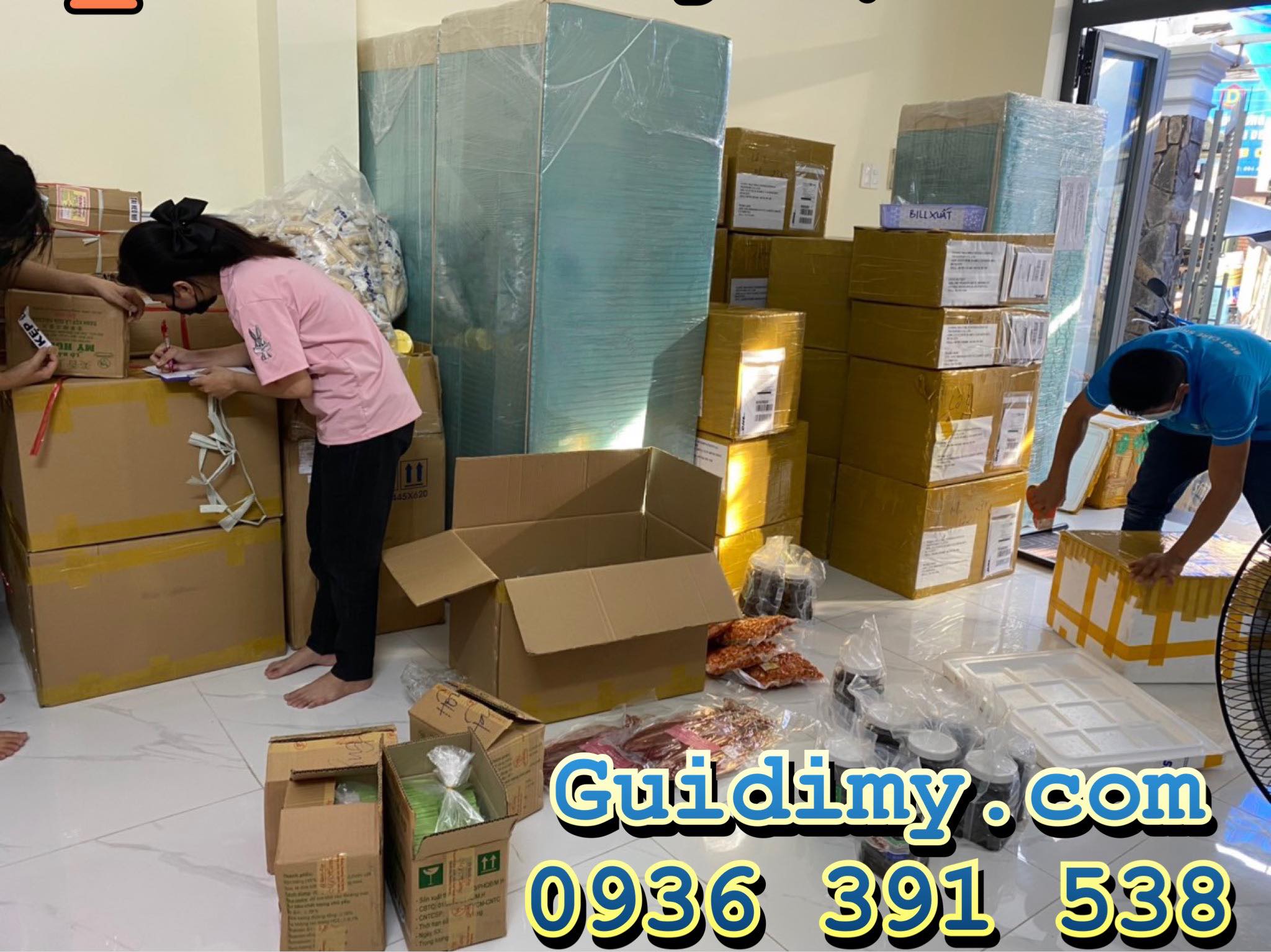 Đóng gói chuyến phát nhanh