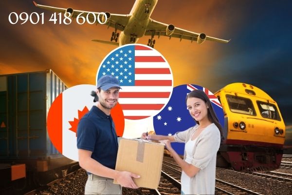 gửi hàng đi mỹ úc canada từ Bình Dương